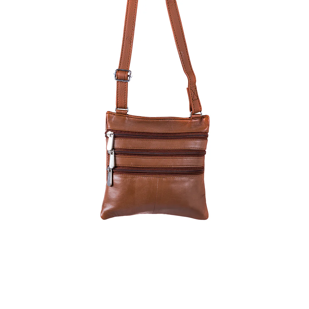 CHAMPS | Leather crossbody bag - Image 4