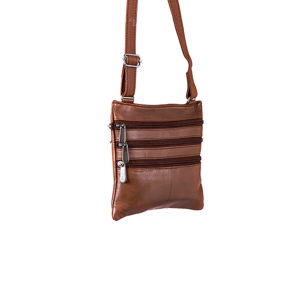 CHAMPS | Leather crossbody bag - Image 5